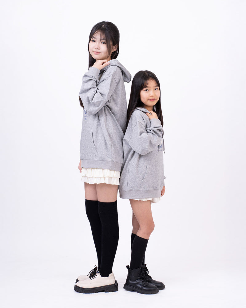 港町の風を感じるグレーパーカー 【モデル着用商品】@irohas310 @momonmon0928