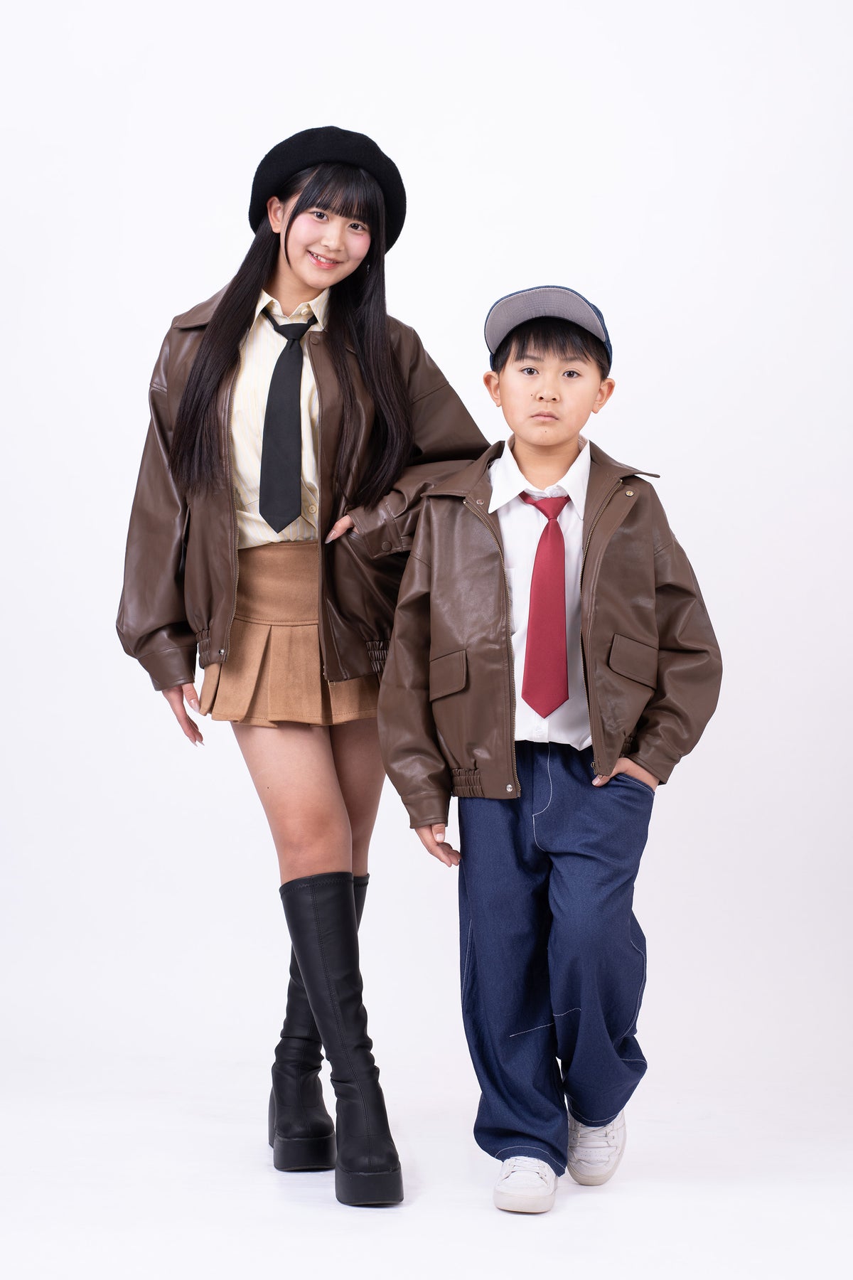 エコレザーフライトジャケット【モデル着用商品】@cocone0523 @oparu643