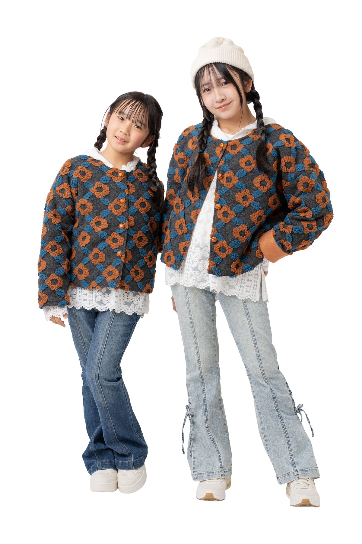 北欧レトロのテキスタイルジャケット 【モデル着用商品】@ino.momo.ha @momoha.8.ha