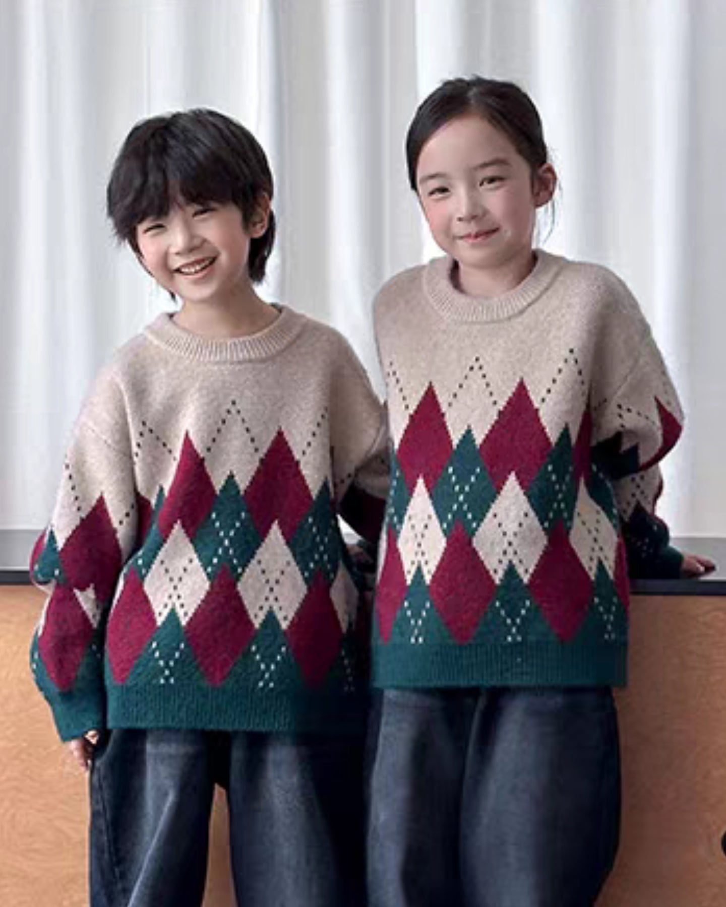 クラシックアーガイル柄ニット – Lanaferie
