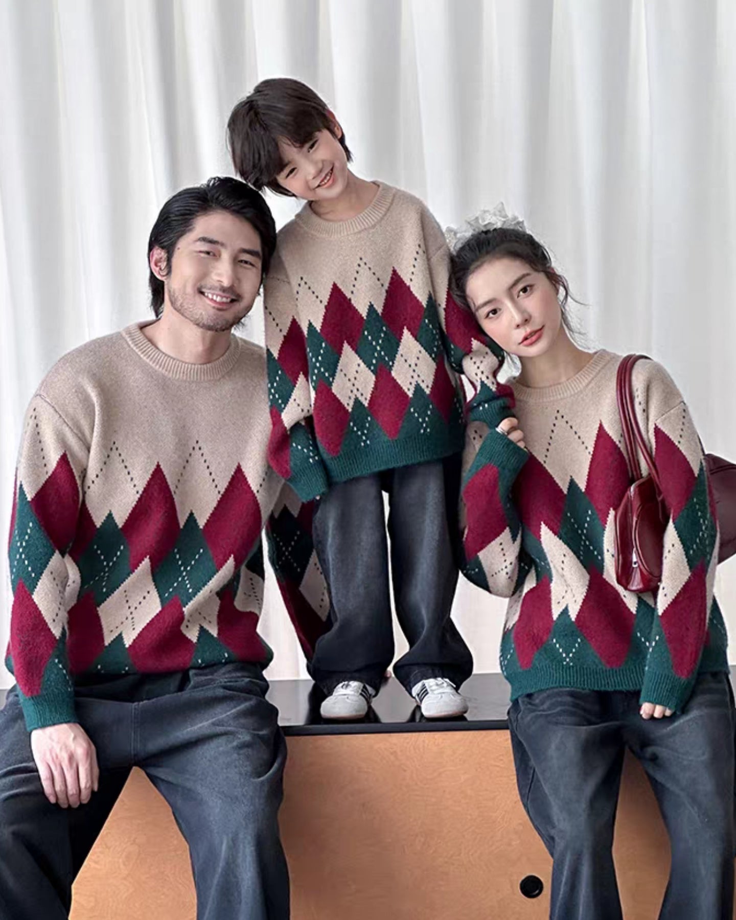 クラシックアーガイル柄ニット – Lanaferie