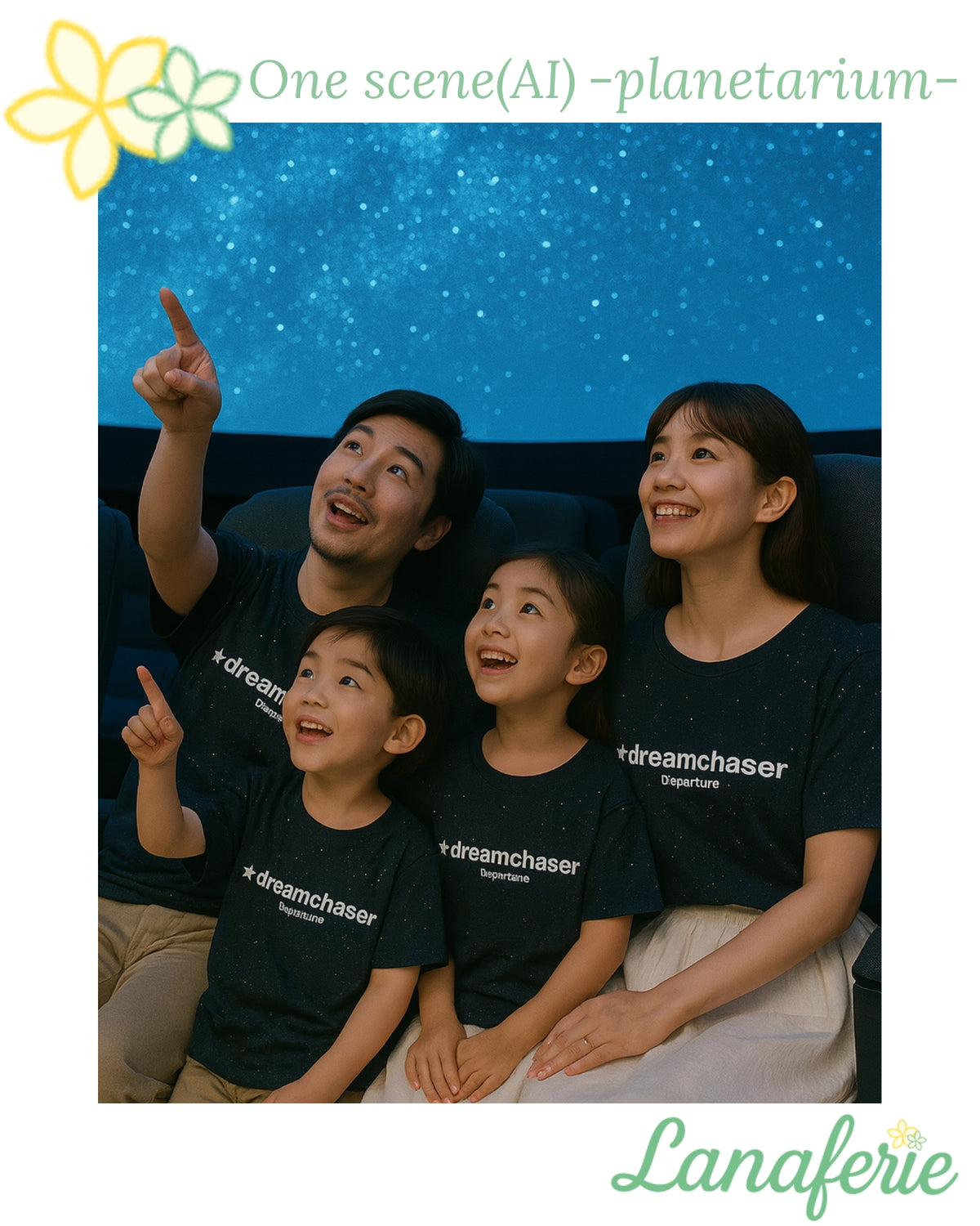 星空をまとうTシャツ/KIDS